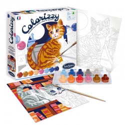 Colorizzy - Paint by numbers - Cats - STS-4503 - SentoSphère - Drawings and paintings - Le Nuage de Charlotte