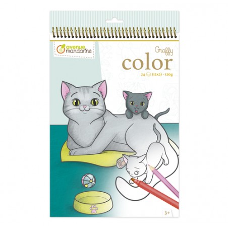 Graffy Color, Pets - AVM-GY105C - Avenue Mandarine - Drawings and paintings workshop - Le Nuage de Charlotte