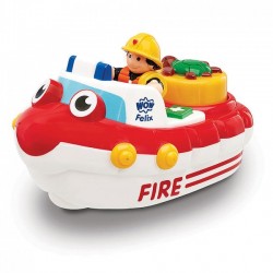 WOW Bateau de pompier Felix - WOW-01017 - WOW Toys - Les bateaux - Le Nuage de Charlotte