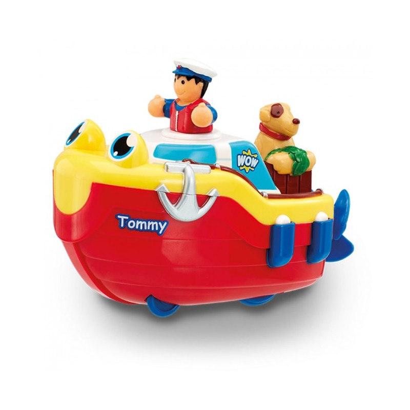 WOW Remorqueur Tommy - WOW-04000 - WOW Toys - Les bateaux - Le Nuage de Charlotte