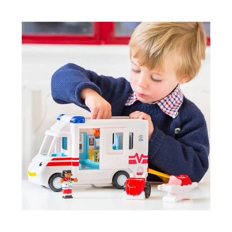 WOW Ambulance de Robin - WOW-10141 - WOW Toys - Voitures, camions, etc. - Le Nuage de Charlotte