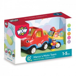 WOW Marco et sa moto - WOW-10716 - WOW Toys - Voitures, camions, etc. - Le Nuage de Charlotte