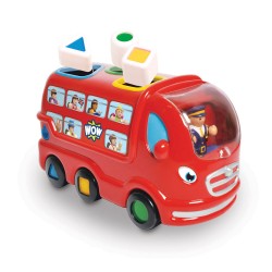 WOW Léo le bus londonien - WOW-10720 - WOW Toys - Voitures, camions, etc. - Le Nuage de Charlotte