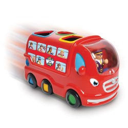 WOW Léo le bus londonien - WOW-10720 - WOW Toys - Voitures, camions, etc. - Le Nuage de Charlotte