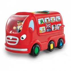 WOW Léo le bus londonien - WOW-10720 - WOW Toys - Voitures, camions, etc. - Le Nuage de Charlotte