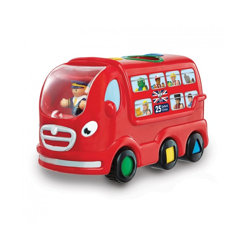 WOW Léo le bus londonien - WOW-10720 - WOW Toys - Voitures, camions, etc. - Le Nuage de Charlotte