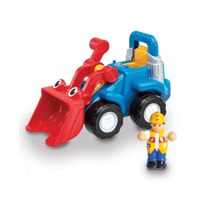 WOW Excavatrice Luke - WOW-01026 - WOW Toys - Voitures, camions, etc. - Le Nuage de Charlotte