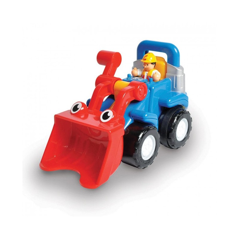 WOW Excavatrice Luke - WOW-01026 - WOW Toys - Voitures, camions, etc. - Le Nuage de Charlotte