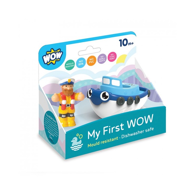 My First WOW Remorqueur Tim - WOW-10413 - WOW Toys - Les bateaux - Le Nuage de Charlotte