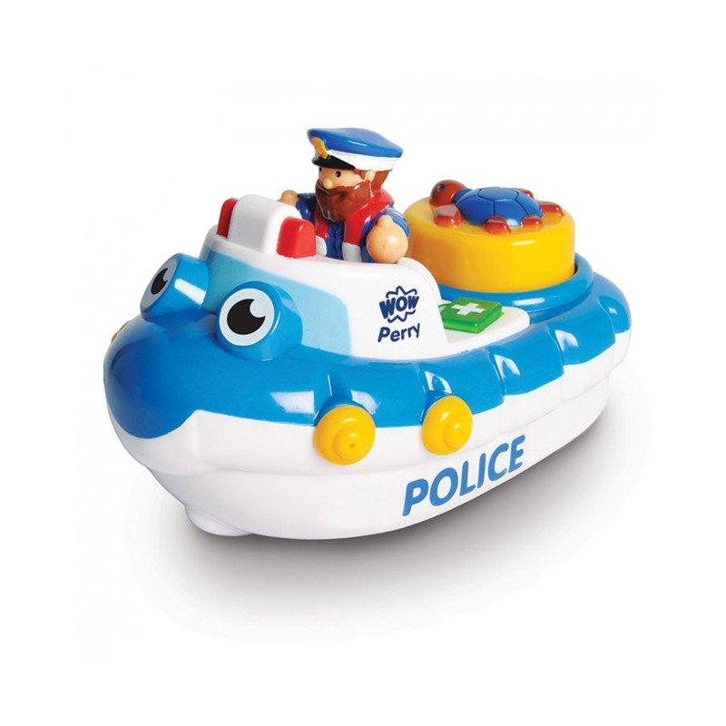 WOW Police Boat Perry - WOW-10347 - WOW Toys - Cars, Trucks, etc. - Le Nuage de Charlotte