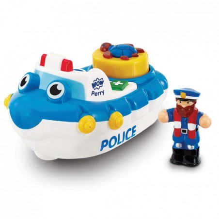 WOW Bateau de Police Perry - WOW-10347 - WOW Toys - Voitures, camions, etc. - Le Nuage de Charlotte