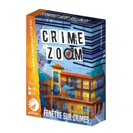 Crime Zoom – Fenêtre sur crimes - AUR-02047 - Aurora Games - Escape Game - Le Nuage de Charlotte