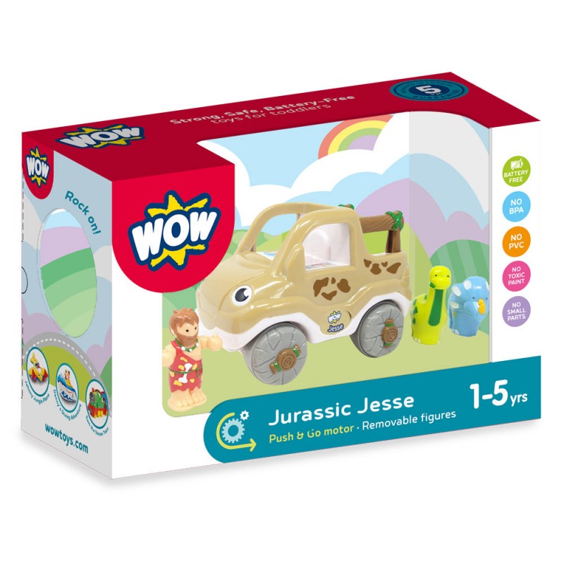 WOW Jurassic Jesse - WOW-10396 - WOW Toys - Cars, Trucks, etc. - Le Nuage de Charlotte