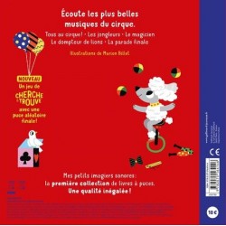 Mes petits imagiers sonores - Mes musiques de cirque - GAL-9782075164146 - Gallimard Jeunesse - Preschool - Le Nuage de Charl...