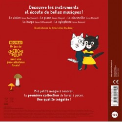 Mes petits imagiers sonores - La musique des instruments - GAL-9782075164184 - Gallimard Jeunesse - Imagiers et éveil - Le Nu...