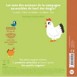 Mes petits imagiers sonores - La campagne - GAL-9782075162180 - Gallimard Jeunesse - Imagiers et éveil - Le Nuage de Charlotte