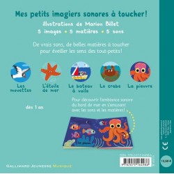 Mes petits imagiers sonores - Plouf, au bord de la mer - GAL-9782075164986 - Gallimard Jeunesse - Preschool - Le Nuage de Cha...