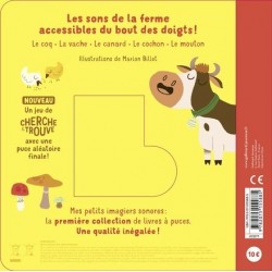 Mes petits imagiers sonores - La ferme - GAL-9782075155885 - Gallimard Jeunesse - Imagiers et éveil - Le Nuage de Charlotte