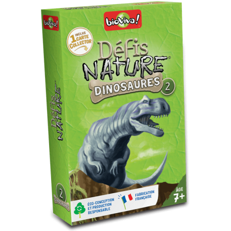 Défis Nature - Dinosaures 2 - BIOV-15400305 - BioViva - Jeux de société - Le Nuage de Charlotte