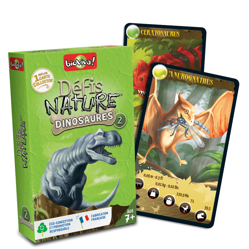 Défis Nature - Dinosaures 2 - BIOV-15400305 - BioViva - Board Games - Le Nuage de Charlotte