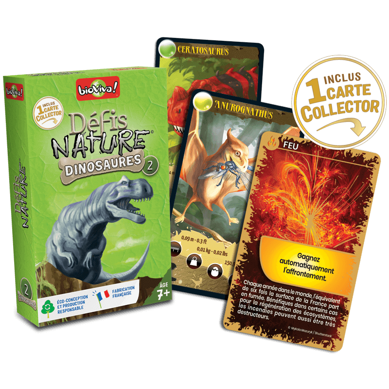 Défis Nature - Dinosaures 2 - BIOV-15400305 - BioViva - Board Games - Le Nuage de Charlotte