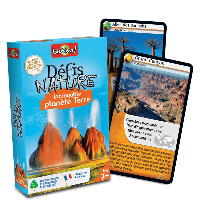 Défis Nature - Incroyable planète terre - BIOV-15132 - BioViva - Board Games - Le Nuage de Charlotte