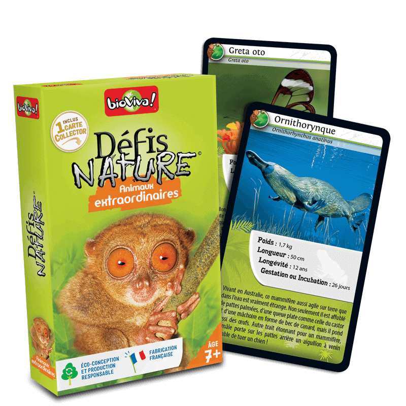 Défis Nature - Animaux extraordinaires - BIOV-15130 - BioViva - Jeux de société - Le Nuage de Charlotte