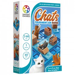 Chats Tournent en Rond - SMT-SG450FR - Smart - Logic Games - Le Nuage de Charlotte