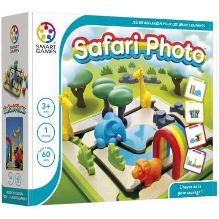 Safari Photo - SMT-SG042FR - Smart - Logic Games - Le Nuage de Charlotte