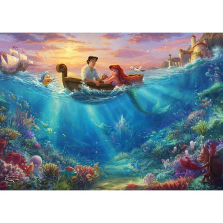 Disney - Little Mermaid Falling in Love - SDT-59927 - Schmidt - Puzzles for the bigger ones - Le Nuage de Charlotte