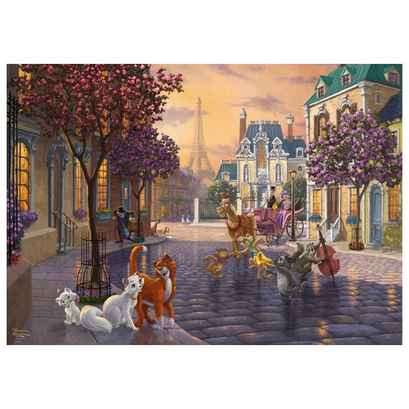 Disney - The Aristocats - SDT-59690 - Schmidt - Puzzles - Le Nuage de Charlotte