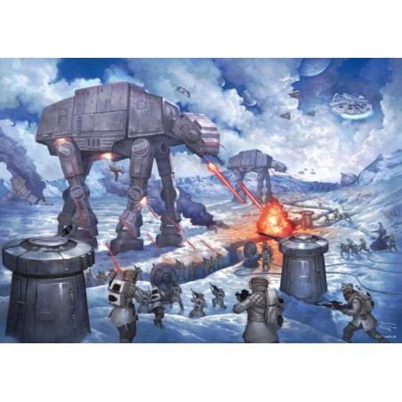 Star Wars - The Battle of Hoth - SDT-59952 - Schmidt - Puzzles pour les plus grands - Le Nuage de Charlotte