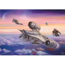 Star Wars - Mandalorian The Escort - SDT-59954 - Schmidt - Puzzles pour les plus grands - Le Nuage de Charlotte