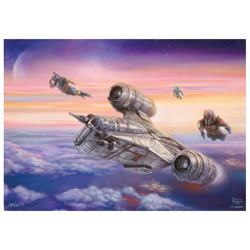 Star Wars - Mandalorian The Escort - SDT-59954 - Schmidt - Puzzles pour les plus grands - Le Nuage de Charlotte