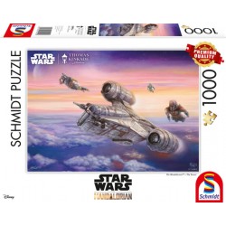 Star Wars - Mandalorian The Escort - SDT-59954 - Schmidt - Puzzles pour les plus grands - Le Nuage de Charlotte