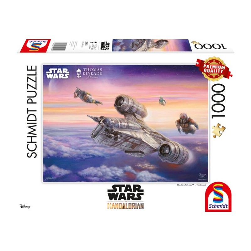 Star Wars - Mandalorian The Escort - SDT-59954 - Schmidt - Puzzles pour les plus grands - Le Nuage de Charlotte