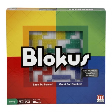 Blokus (MANQUE LANGUE, POIDS, TAILLE) - MTL-BJV44 - Mattel - Board Games - Le Nuage de Charlotte