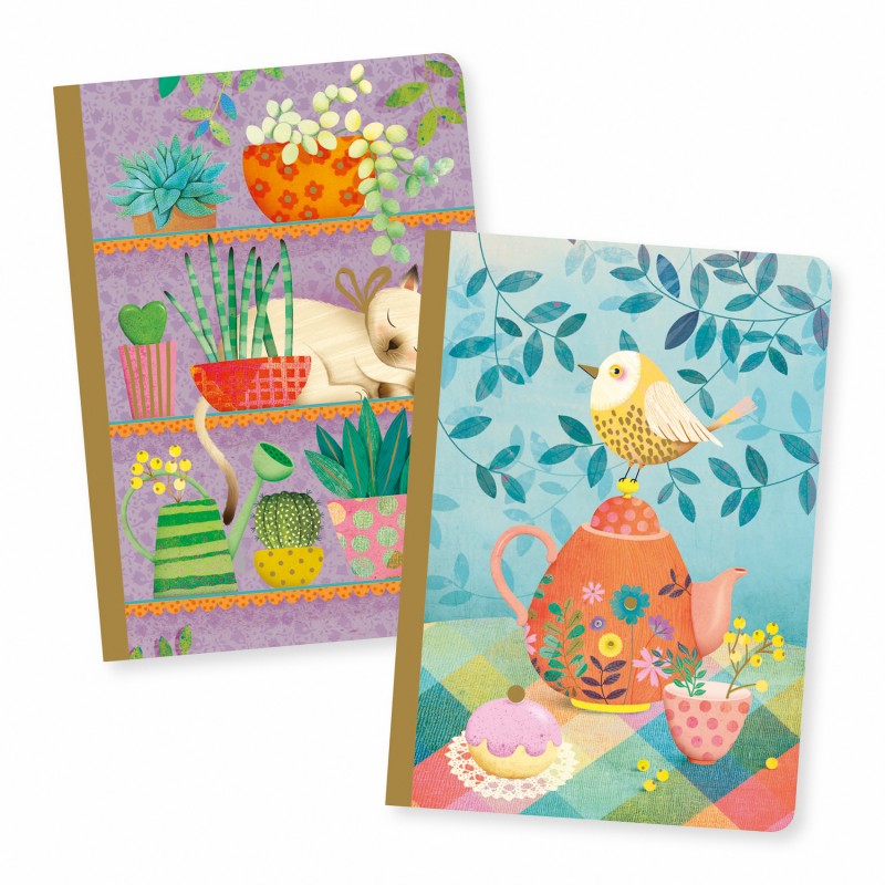 Marie little notebooks - DJE-DJ03590 - DJECO - Notebooks, pocket notebooks, ... - Le Nuage de Charlotte