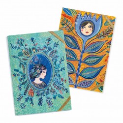 Aurelia elastic band folders - DJE-DJ03690 - DJECO - Notebooks, pocket notebooks, ... - Le Nuage de Charlotte