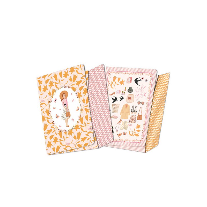 Tinou elastic band folders - DJE-DJ03691 - DJECO - Notebooks, pocket notebooks, ... - Le Nuage de Charlotte