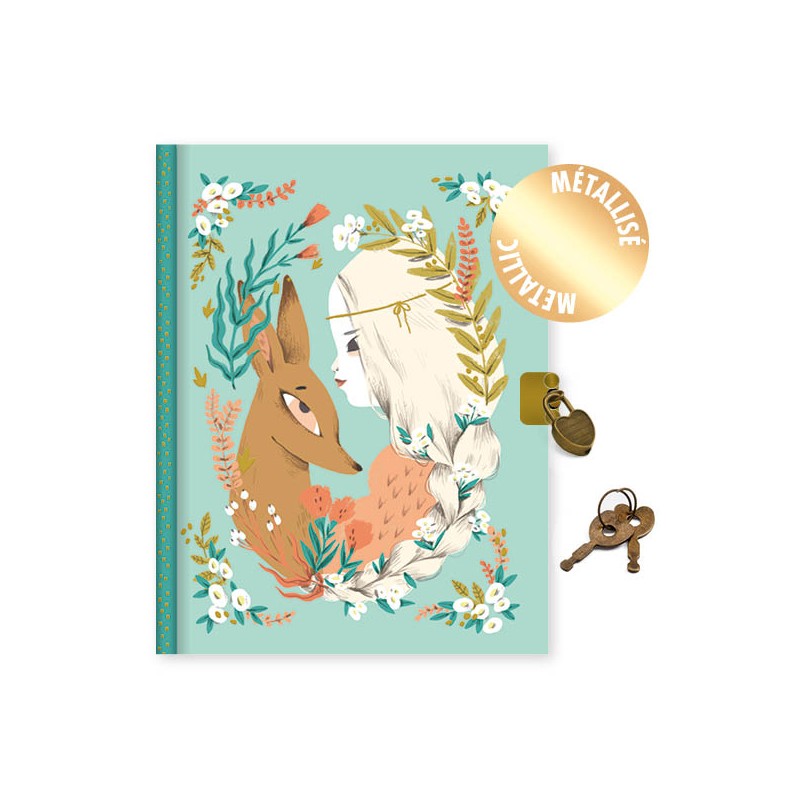 Lucille secret notebook - DJE-DD03610 - DJECO - Notebooks, pocket notebooks, ... - Le Nuage de Charlotte