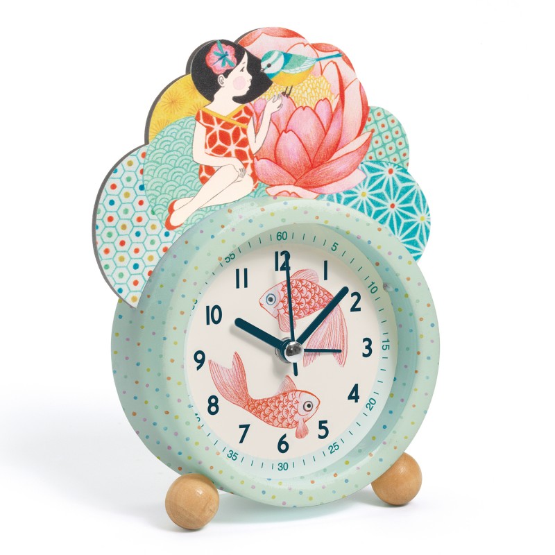 ticlock Réveil poissons - DJE-DD00401 - Sass & Belle - Horloges et réveils - Le Nuage de Charlotte