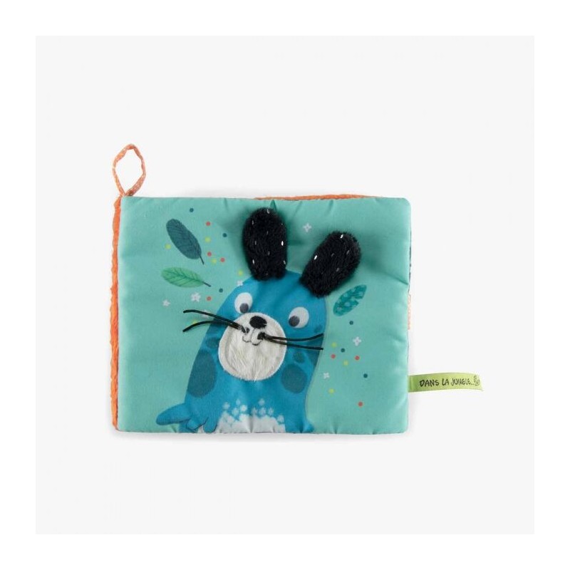 In the jungle - Panther textile photo album - MRY-668069 - Les Déglingos - Activity Toys - Le Nuage de Charlotte