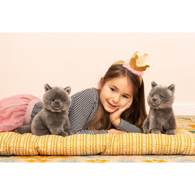 Chat chartreux - HER-918257 - Hermann Teddy Original - Et toutes les autres... - Le Nuage de Charlotte