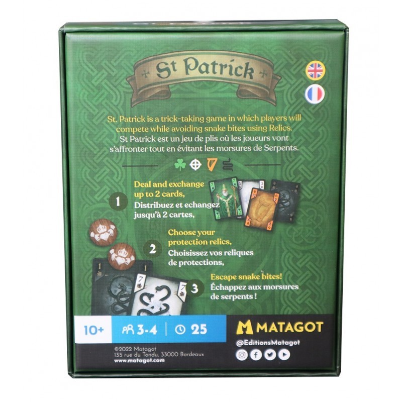 St Patrick - MAT-114470 - Matagot - Jeux de société - Le Nuage de Charlotte