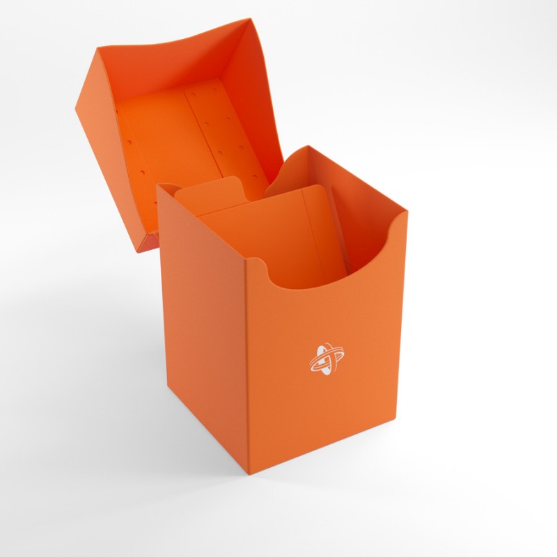 Gamegenic - Deck Holder 100+ - Orange - GG-GAM000074 - Gamegenic - Dices, bags and other accessories - Le Nuage de Charlotte