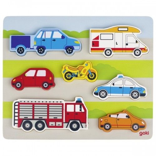 Puzzle, Sur la route - GOK-8657517 - Goki - Puzzles en bois - Le Nuage de Charlotte