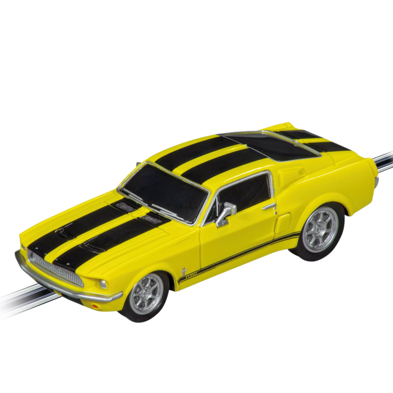 Carrera GO!!! 143 - Ford Mustang '67 - Racing Yellow - CAR-20064212 - Carrera - Circuits de voitures - Le Nuage de Charlotte