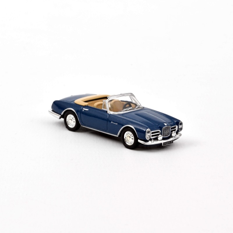 Facel Vega III Cabriolet 1963 Bleu métallisé 1/87 - NRV-453004 - Norev - Voitures, camions, etc. - Le Nuage de Charlotte