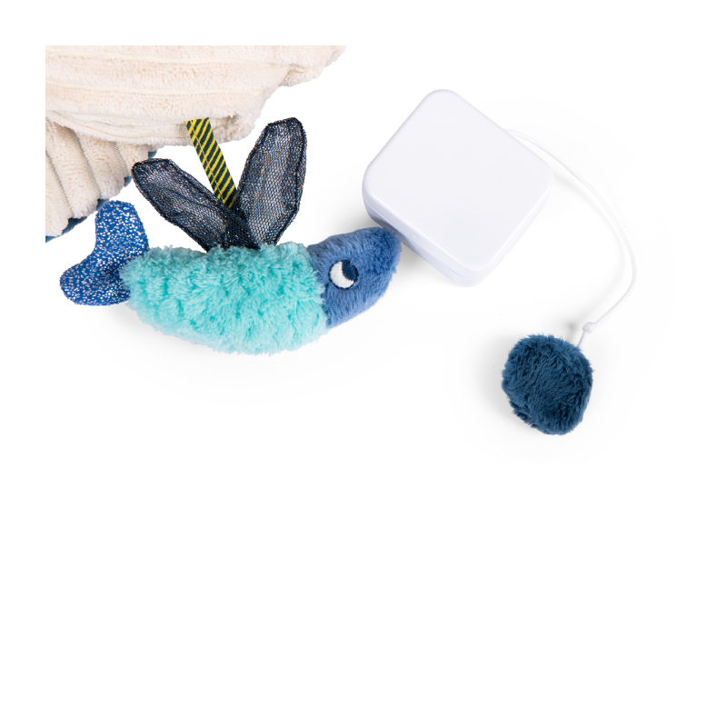 Les Aventures de Paulie - Musical whale - MRY-676042 - Moulin Roty - Activity Toys - Le Nuage de Charlotte